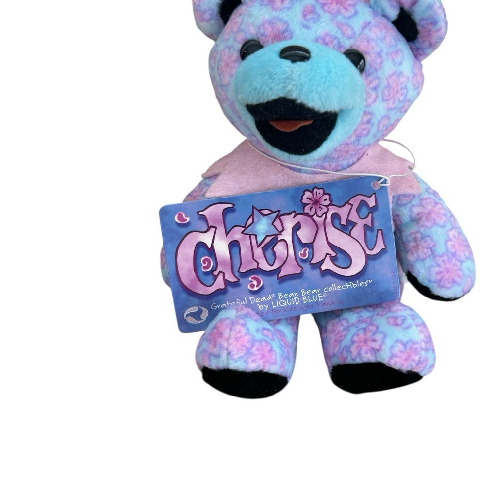 Gratful Dead plush bear ‎ 2001 CHERISE 3/17/91 Capital Centre Steven Smith